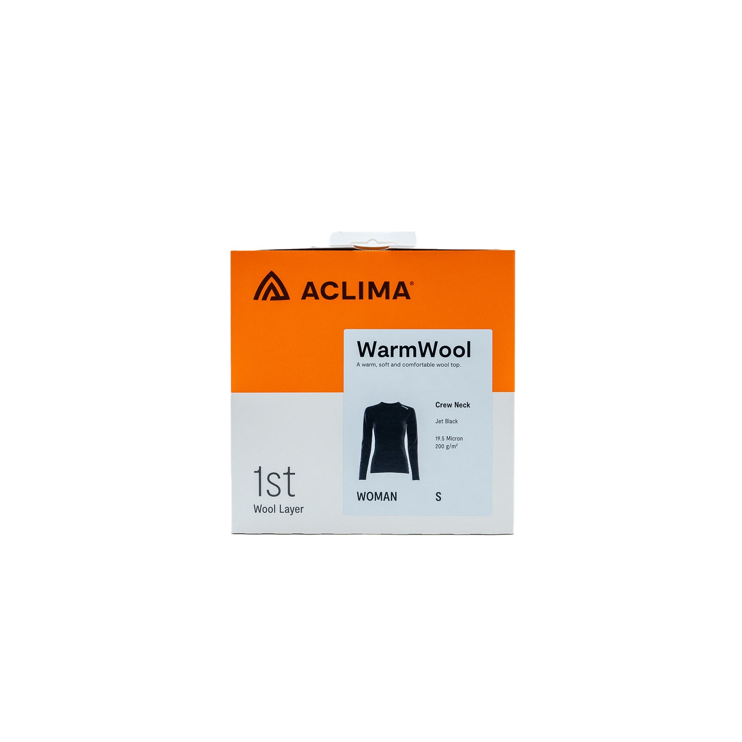【ACLIMA】WARMWOOL CREW NECK (MAN)