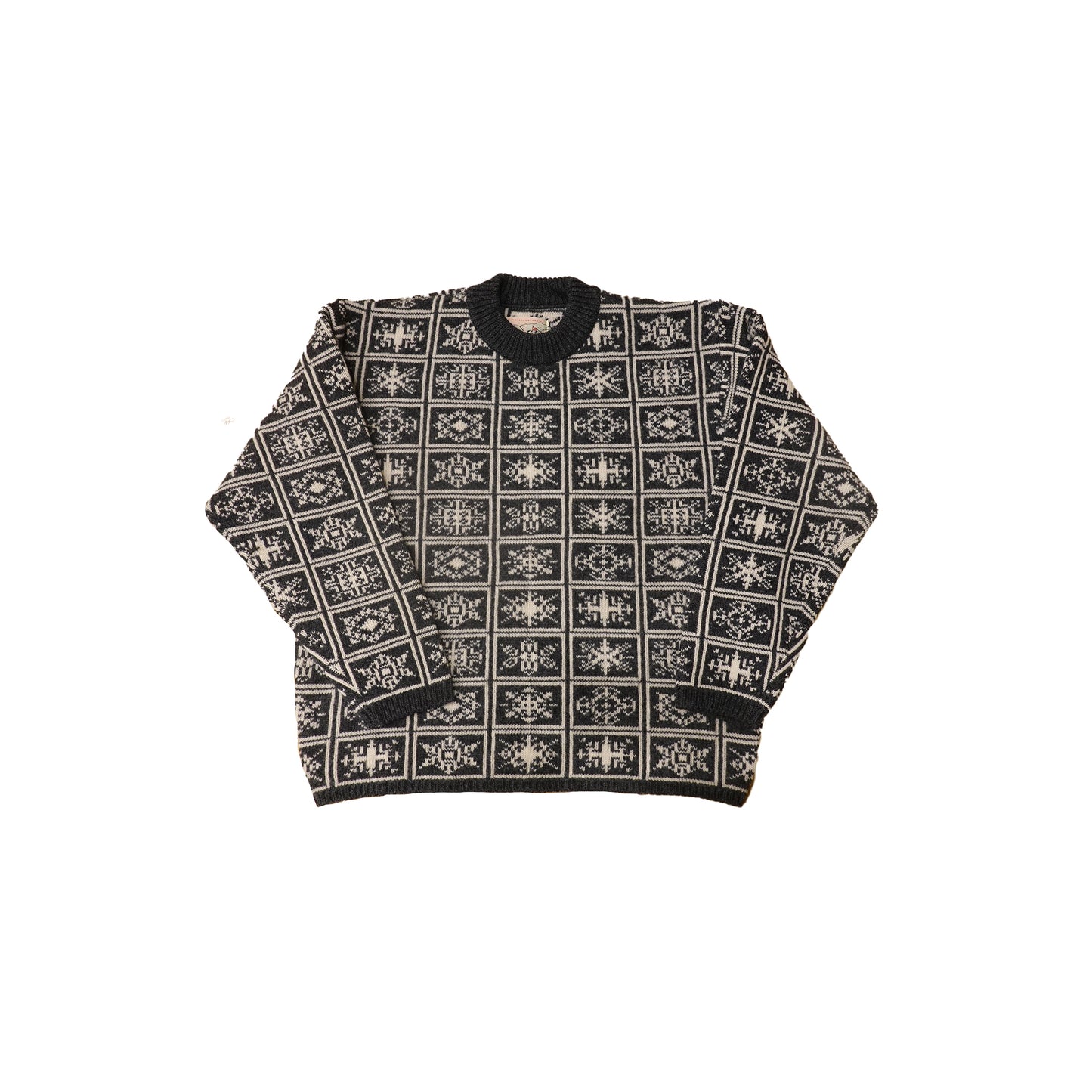 SNOW CRYSTALS SWEATER