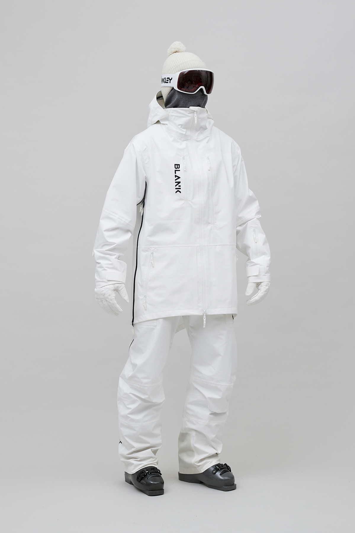 M51 SNOW JKT ＆M51 BIB PANTS SET WHITE 02ver.