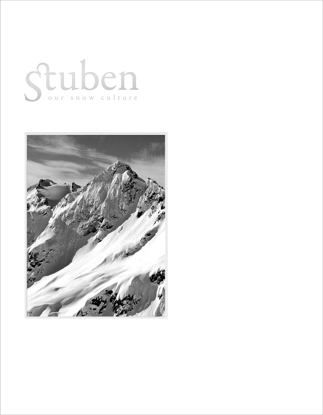 Stuben Magazine 04 – WHITE TIME