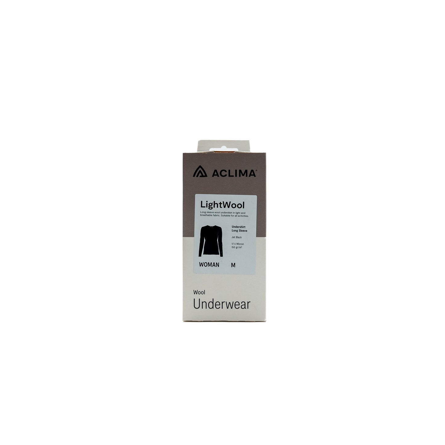 【ACLIMA】LIGHTWOOL UNDERSHIRT LONG SLEEVE (Man)