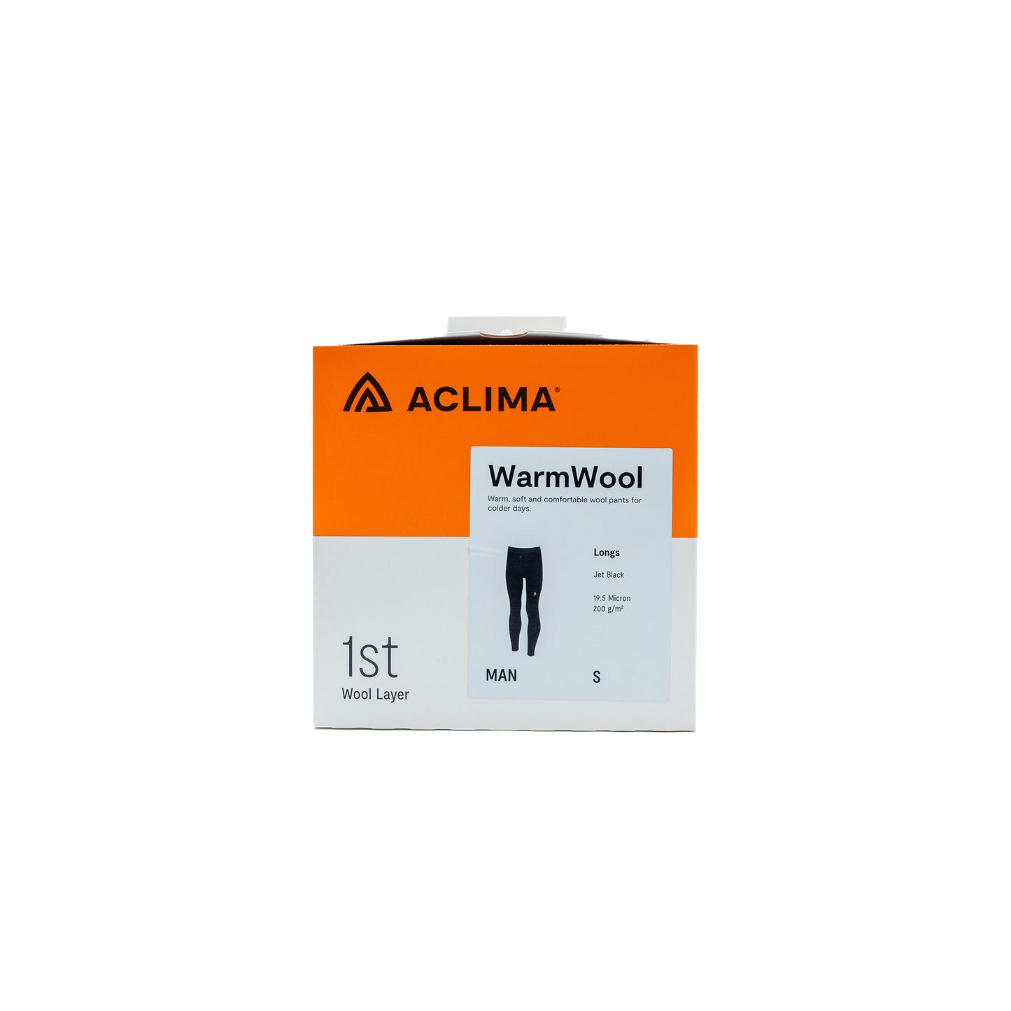 【ACLIMA】WARMWOOL LONGS (Man)