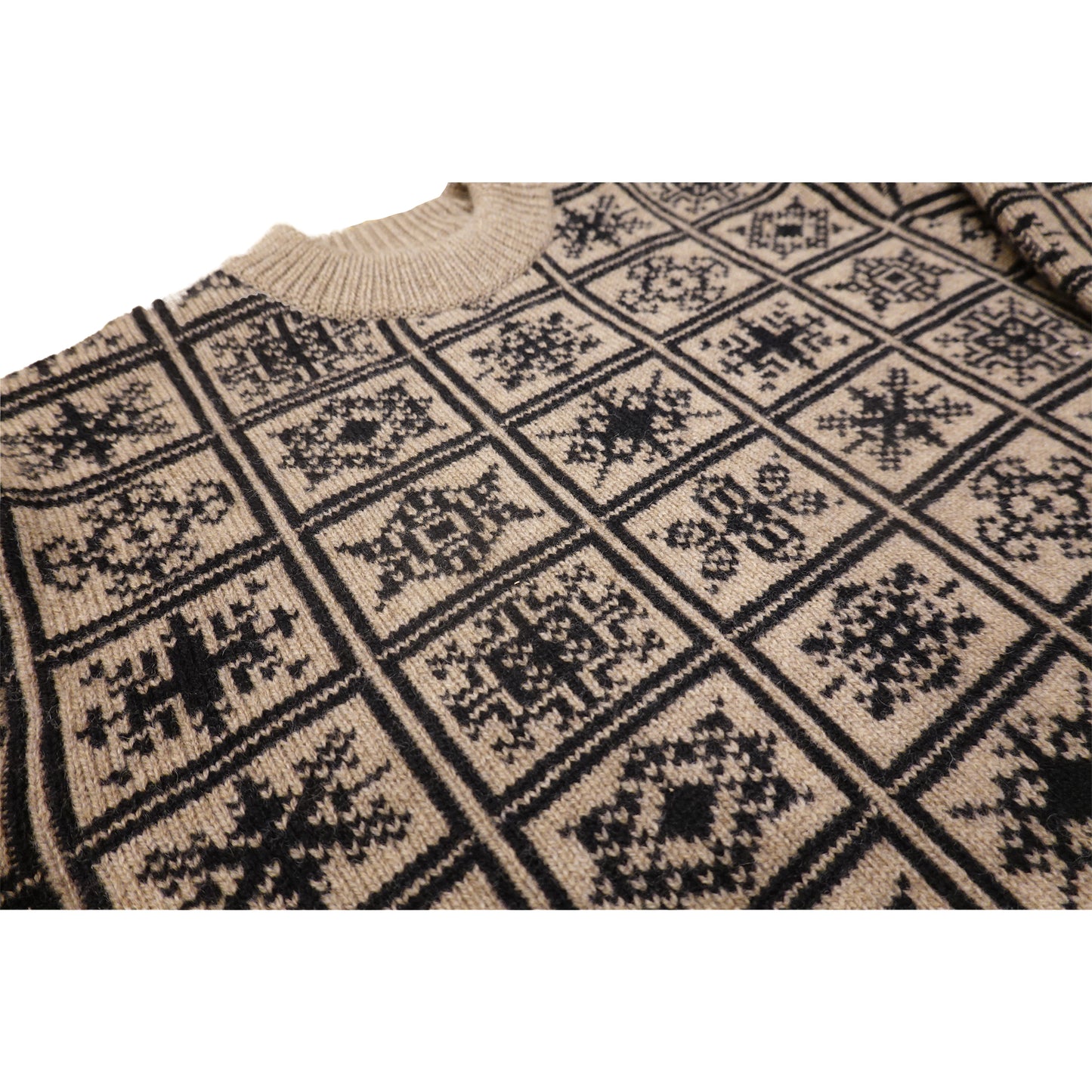 SNOW CRYSTALS SWEATER