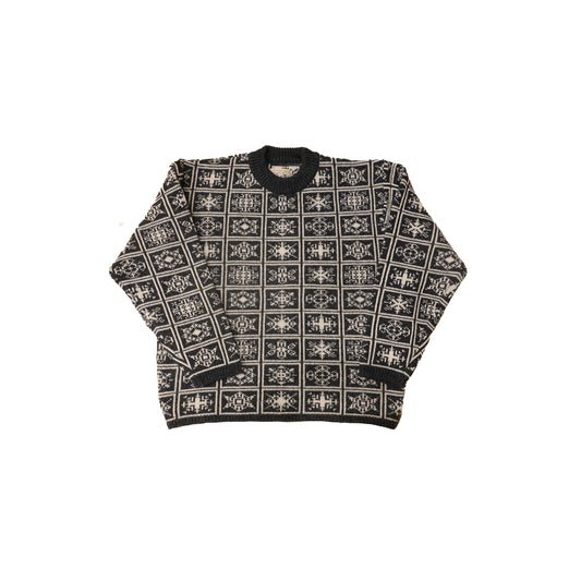 SNOW CRYSTALS SWEATER