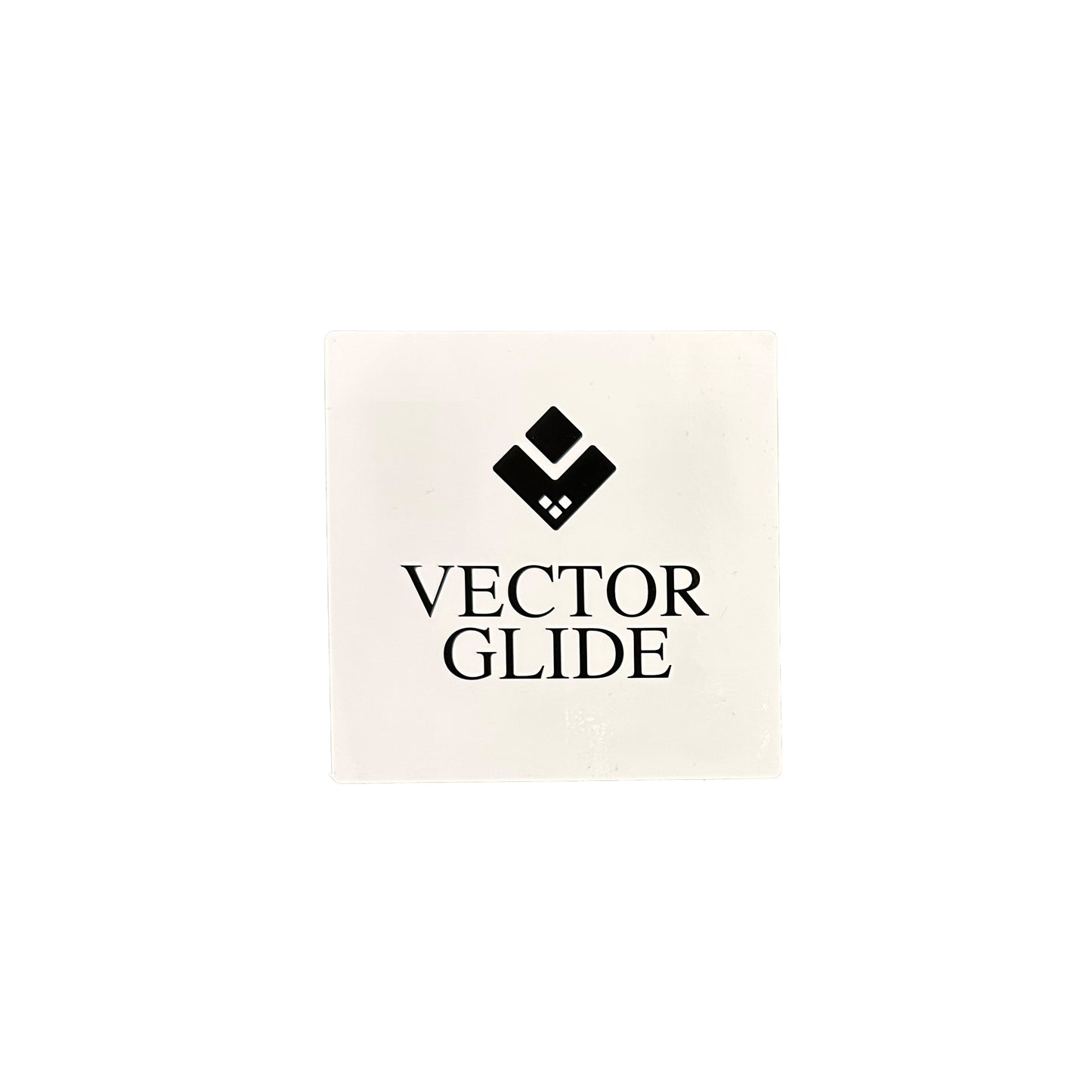 VECTOR GLIDE Logo sticker【Square】