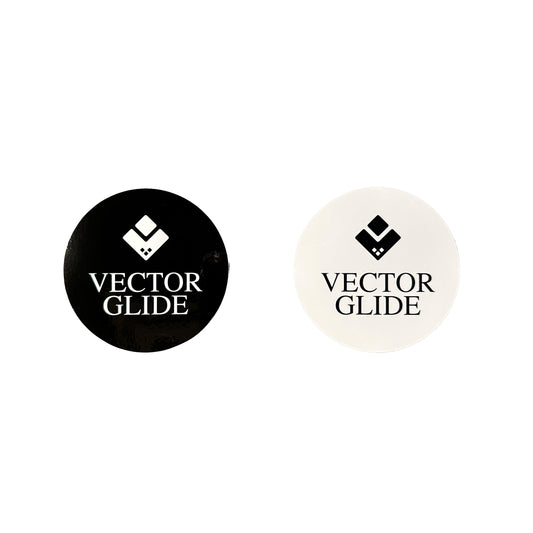VECTOR GLIDE Logo sticker【Circle】