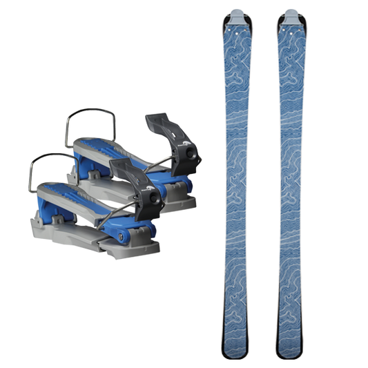【23-24予約商品】hybrid kids skin startup ski touring adapter for kids set